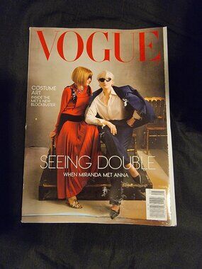 MERYL STREEP & ANNA WINTOUR Vogue May 2026 DEVIL WEARS PRADA 2 Magazine